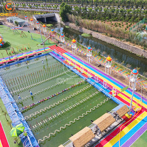 Parc de piscine aquatique commercial jeux combinés activités de construction d'équipe aire de jeux défi de l'eau course à obstacles - Product Image 1