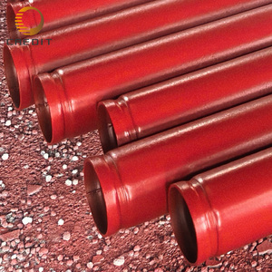 Ống chữa cháy ASTM A795 2 ''<span class=keywords><strong>sch40</strong></span> màu đỏ sơn rãnh chữa cháy ống thép liền mạch - Product Image 2