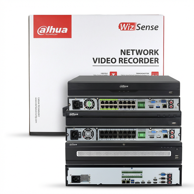DH Original Motion Detection 4K H.265 NVR 2SATA 20TB 8-32CH PoE Camera System 2-Year Warranty /VGA USB Flash Drive Face
