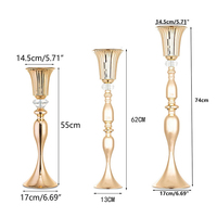 Support à fleurs de style européen pour décoration de mariage, idéal pour banquets d'hôtel, conteneur central pour fleurs, arrangement de banquet de mariage