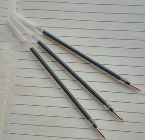 Cancelleria scolastica di alta qualità inchiostro Gel ad asciugatura rapida nero 0.7mm Roller ball ricariche promozionali per penna a inchiostro Premium in plastica - Product Image 5