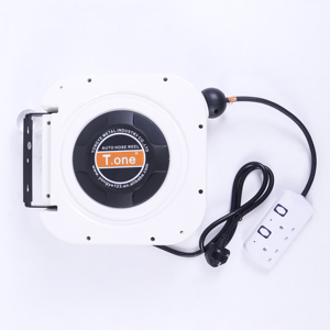 Enrouleur de câble rétractable électrique automatique 10-20M, outil pneumatique monté au plafond, enrouleur de cordon de câble - Product Image 5