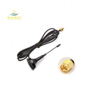 GPRS / GSM / 2G / 3G 9cm <span class=keywords><strong>Antenne</strong></span> à ventouse <span class=keywords><strong>Antenne</strong></span> <span class=keywords><strong>omnidirectionnelle</strong></span> à gain élevé Module DTU de réception et de transmission Ventouse - Product Image 1