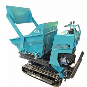 Camión volquete oruga todoterreno para construcción agrícola, camión volquete frontal, camión oruga pequeño con elevación hidráulica - Product Image 5