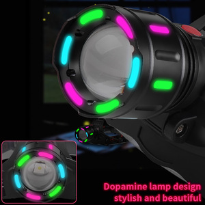 Linterna frontal LED Yunmai de 30W, recargable, ajustable, para pesca al aire libre - Product Image 3