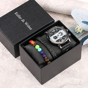 <span class=keywords><strong>2025</strong></span>年メンズビジネスギフトセットクォーツ時計 + ブレスレットファッションギフトボックスバレンタインデー父の日クリスマスプレゼント - Product Image 5