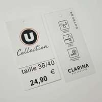 XP-luxe bijoux affichage personnalisé imprimé carte étiquette volante avec trou mat noir papier balançoire étiquettes pour boucles d'oreilles colliers Bracelets