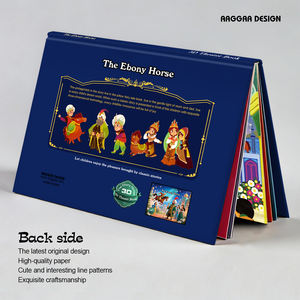 Libros de <span class=keywords><strong>Cuentos</strong></span> Educativos Personalizados <span class=keywords><strong>para</strong></span> Niños, Libros de Cartón con Diseño 3D, Libros de <span class=keywords><strong>Cuentos</strong></span> <span class=keywords><strong>para</strong></span> Dormir, Juguetes Impresos e Interesantes - Product Image 2