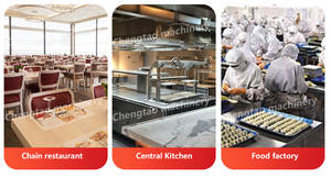 工場供給全自動寿司生産ラインマシンおにぎりメーカーと寿司ロールマシン主な特徴の精米機 - Product Image 3