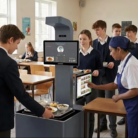 Longfly Electronic Intelligent POS Cash Register Self-Service Cinema Ticket Vending Machine Parking Payment Kiosk SDK Function