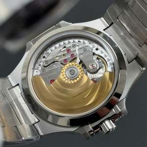 Nouvelle Tendance 2025 : Montre Sport Automatique Femme en Acier Inoxydable, Cadran à Aiguilles 35,2 mm, Mouvement 9015, Sertie de Pierres Vertes - Product Image 6