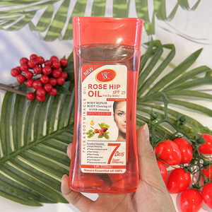 Huile Corporelle Éclaircissante Naturelle à la <span class=keywords><strong>Rose</strong></span> Musquée en Gros – Élimine les Taches <span class=keywords><strong>de</strong></span> Rousseur, Illumine et Hydrate – Huile <span class=keywords><strong>de</strong></span> <span class=keywords><strong>Rose</strong></span> pour Massage Visage et Corps - Product Image 5