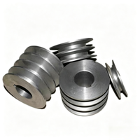 Poulie de courroie trapézoïdale en acier usinée sur mesure ANSI/RMA IP-20, pièce de transmission multi-creuses pour pompe DIN 2211 ISO 4183 OEM ODM