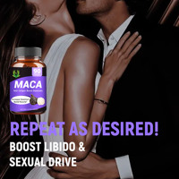 Capsules de maca de bonne qualité suppléments nutritionnels Capsule d'extrait de racines de maca pour un soutien de l'endurance musculaire forte