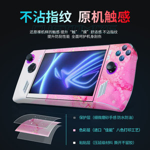 Protector de piel Rog Ally, adhesivo de PVC para protección de la consola de juegos y diseño personalizado - Product Image 5