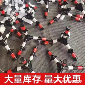 Trépied triangulaire en acier au carbone anti-explosion pour barrière de sécurité routière avec bande réfléchissante - Product Image 3