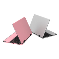 Nouvel ordinateur portable à écran tactile fin 11 pouces Intel N100 Quad Core Win11 Ordinateur portable gris Netbook 360 PC portable pour le bureau