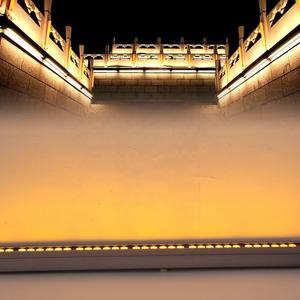 ไฟติดผนังแบบเส้น DX512 สำหรับภายนอกอาคาร 36 วัตต์ แสงวอร์มไวท์ กันน้ำกลางแจ้ง IP65 ไฟ LED สำหรับศาลา <span class=keywords><strong>บ้าน</strong></span>ริมชายหาด ไฟตกแต่งผนังอาคาร - Product Image 3