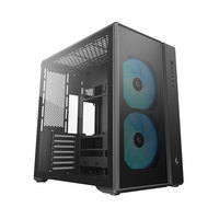 Casing Komputer Desktop Deepcool CG590MESH2F ATX Berbahan Aluminium Alloy dengan Dua Kipas Pendingin 16cm Terpasang dan Desain Dual-Chamber