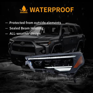 Ensemble de phares à LED ambrés VLAND pour Toyota 4Runner 5ème génération 2014 2015 2016 2017 2018 2019 2020 2021 2022 2023 2024 - Product Image 5