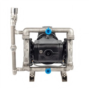 Pompe à diaphragme électrique GK 1'' avec corps de pompe en acier inoxydable, double membrane, entraînement par moteur électrique EODD - Product Image 2