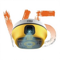 Récepteur GPS RTK Visuel Hi-Target V5 (Base et Mobile) 1408 Canaux avec Caméra Double Laser et Instrument de Repérage AR
