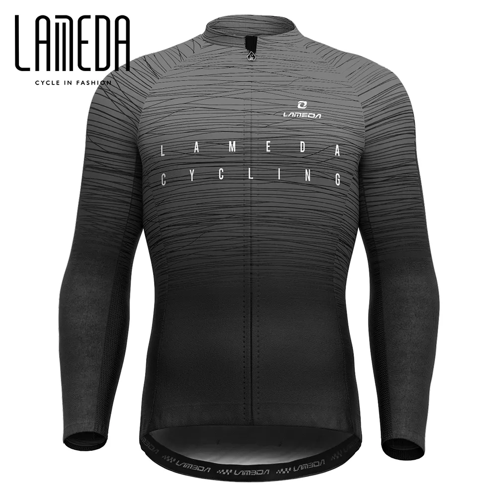 LAMEDA แจ็กเก็ตกันลมสำหรับผู้ชาย,เสื้อแจ็กเก็ตสำหรับใส่ขี่จักรยานแข่งแขนยาวเกรดดีสำหรับผู้ชาย