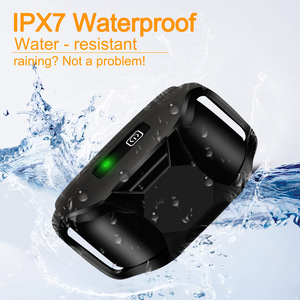 Collier de dressage intelligent pour chien P19, télécommande, vibration, étanche, pour chiens de petite et moyenne taille, design moderne, matériau ABS - Product Image 3