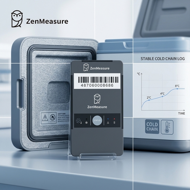 ZenMeasure Long Battery Life WiFi 0.1C Resolution IP67 Rated Temperature Humidity Monitoring Device High Temp Alarm for