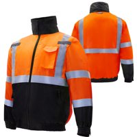 Veste de sécurité personnalisée imperméable, gilet de sauvetage léger, vêtements de travail coupe-vent, logo réfléchissant, vestes de sécurité réfléchissantes, travail de construction