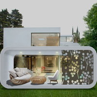 CBMMart 20 pieds 40 pieds Facile à installer Petites maisons modernes préfabriquées Maisons en conteneur mobile Armoires préfabriquées Apple Home Office Pod