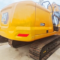 Excavatrice sur chenilles hydraulique CAT 320GC d'occasion, 20 tonnes, équipement de construction lourd, machine de terrassement diesel à vendre à l'exportation