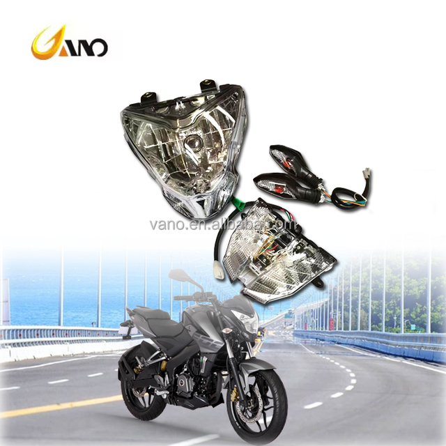 WANOU BAJAJ NS200 Motorcycle Headlight Taillight signal Light