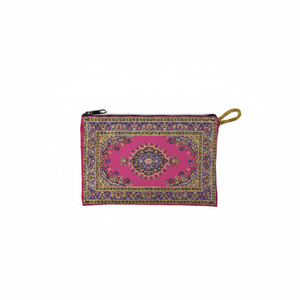 Monedero Turco Tejido Rosa - Monedero con Diseño de Alfombra. Hecho en Turquía... Desde Turquía - Product Image 2