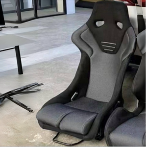 Ghế đua thể thao đa năng màu đen đỏ, chất liệu da lộn PVC, kiểu dáng bucket với tính năng ngả lưng hai chiều, ghế xe độ - Product Image 6