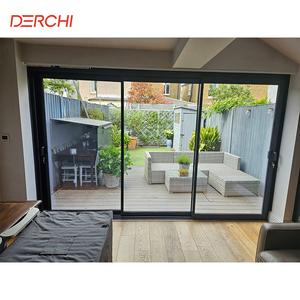 Ev dış termal mola alüminyum cam cep sürgülü kapı ağır veranda sürgülü kapılar - Product Image 2