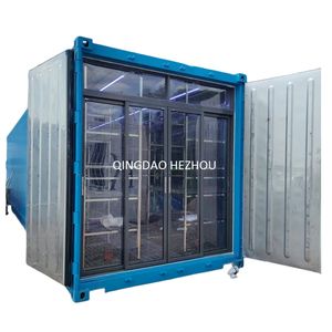 Contenedor Inteligente Personalizable para Cultivo de Hongos a Gran Escala, Modelo Hezhou <span class=keywords><strong>HM</strong></span>-40FT con Componentes Centrales PLC, Certificado ISO9001 - Product Image 2