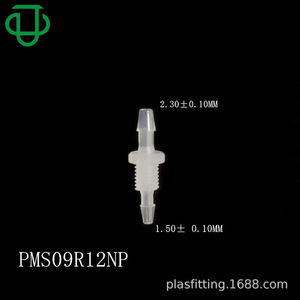 ตัวเชื่อมต่อท่อเกลียว1/4 28UNF พลาสติก Ju สำหรับอุปกรณ์ห้องปฏิบัติการทางการแพทย์ - Product Image 3