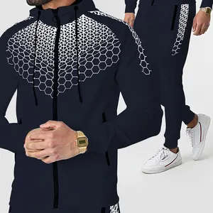custom quick dry sportswear track suits full zip up hoodie set 100 polyester cool fabric tracksuit for men unisex