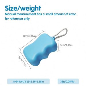 Bolsa de Silicona para Almacenamiento de Comida para Perros, Impermeable, Duradera, Portátil, con Cierre, Personalizada para Mascotas - Product Image 3