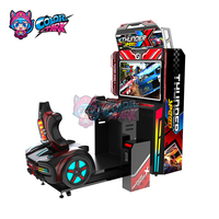 Nouvel équipement de simulation intérieur Thunder Speed Machine de jeu à pièces Adultes pour Offre Spéciale