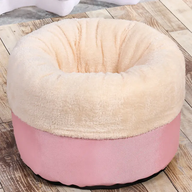 PB012 New Plush Kennel Keeps Luxury Cat Bed Winter Warm Cat Nest Soft Dog Mat Basket Pet Sleeping Bed