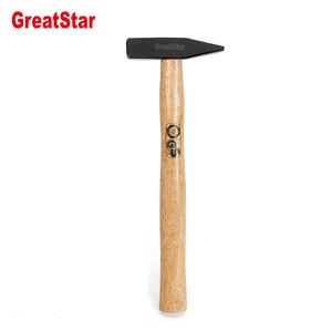 Martillo de <span class=keywords><strong>maquinista</strong></span> GreatStar de 300g, acero al carbono, grado DIY con mango de madera dura, soporte OEM personalizable - Product Image 3