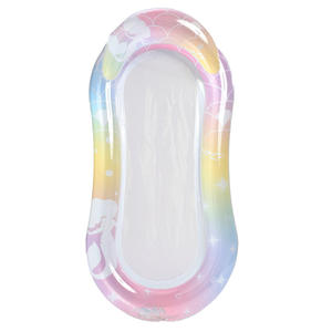 Matelas flottant gonflable sirène pour adultes avec filet, chaise longue épaissie, jouet aquatique, transat de piscine - Product Image 5