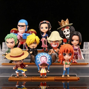 Set de 10 Figuras de Anime de Alta Calidad, One Piece, Luffy, Zoro, Chopper, Hancock, Nami, Sanji, <span class=keywords><strong>Usopp</strong></span>, Robin, Ace, Venta al por Mayor - Product Image 2