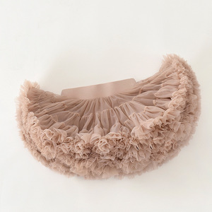 Wholesale Mini-Length Sweet Style Kids Tulle Pleated Skirts Tiered Ruffle <strong>Tutu</strong> Dress for Girls Toddler Girl <strong>Tutu</strong> Skirt - Product Image 5