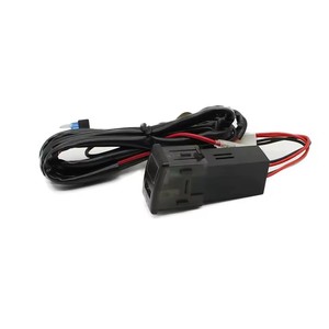 Xe Màu Xanh LED Kép USB Sạc Ổ Cắm Điện Thoại Sạc Nhanh Giao Diện Sử Dụng Cho <span class=keywords><strong>Isuzu</strong></span> Dmax D-MAX MU-X V-Chéo Phụ Kiện - Product Image 3