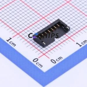 HC-1.2-7PWT Wire-to-Board Pin Header SMD,P=1.2mm,Horizontal Mount Connector 1x7P 1.2mm Horizontal Mount Pico-EZmate (MX 1.2) - Product Image 1