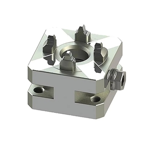 Mandrin de tour manuel Haina 3R <span class=keywords><strong>EROWA</strong></span> à 4 mors, carré, 4 positions de fixation, en acier inoxydable - Product Image 4