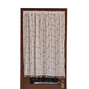 <span class=keywords><strong>Rideau</strong></span> de porte pour usage domestique, sans perçage, décoration de café et de maison d'hôtes, cloison de style japonais, en polycoton, motif floral, pour <span class=keywords><strong>armoire</strong></span> - Product Image 5